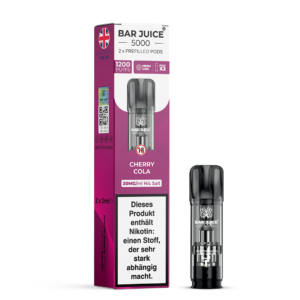 Bar Juice 2 Prefilled Pods (1200 Puffs) - Cherry Cola