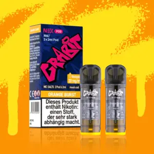 Grabit NEX Pods - Orange Burst